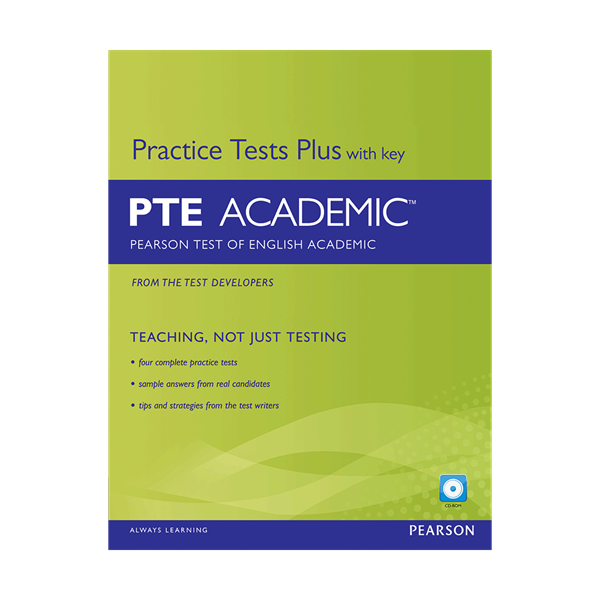 خرید کتاب Practice Tests Plus with key PTE Academic
